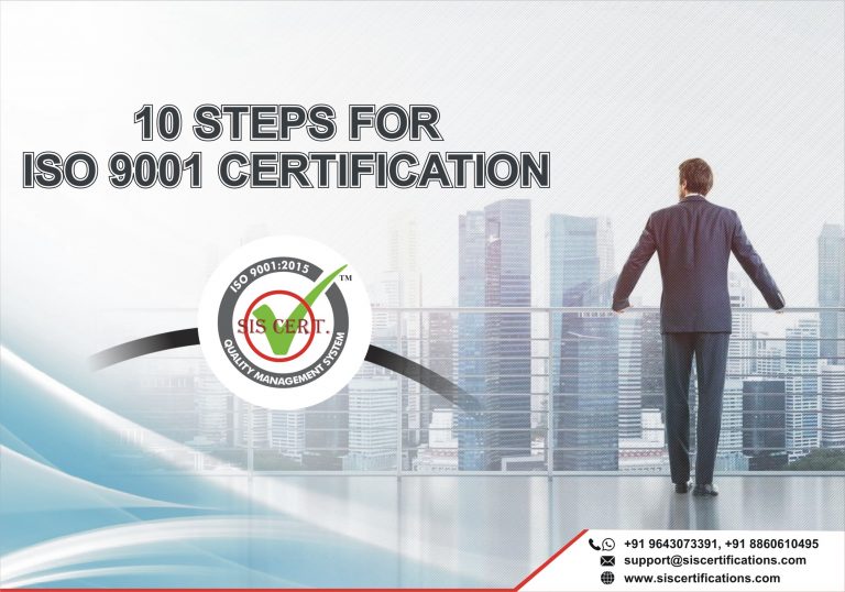 10 STEPS FOR ISO 9001 CERTIFICATION