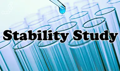 Stability Studies of Pharmaceuticals