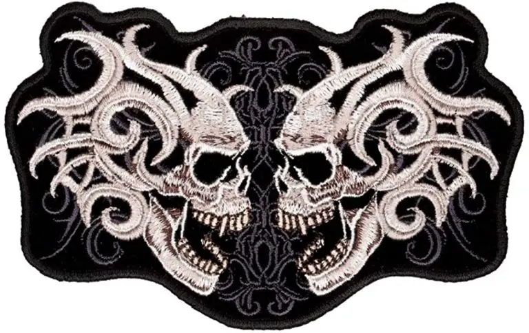 Skull patches taking overwhelming design and pleasing image for the audiences