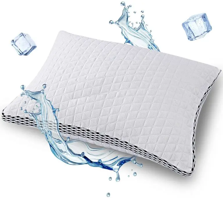 Soft, touch-friendly cooling gel pillow