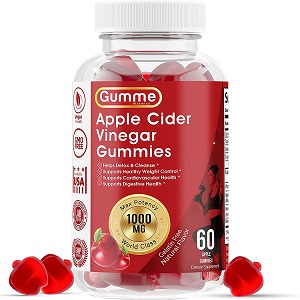 Apple Cider Gummies with vitamin B12,B9