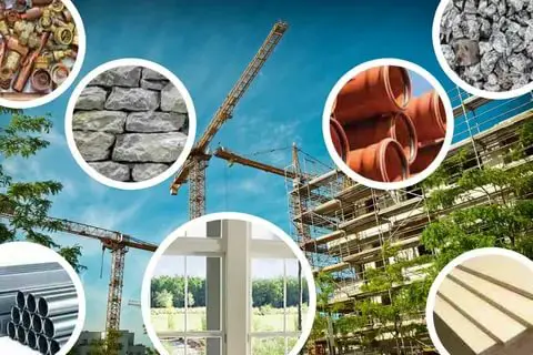 Elements and Online Construction Tools for Estimating Building Construction Material Costs