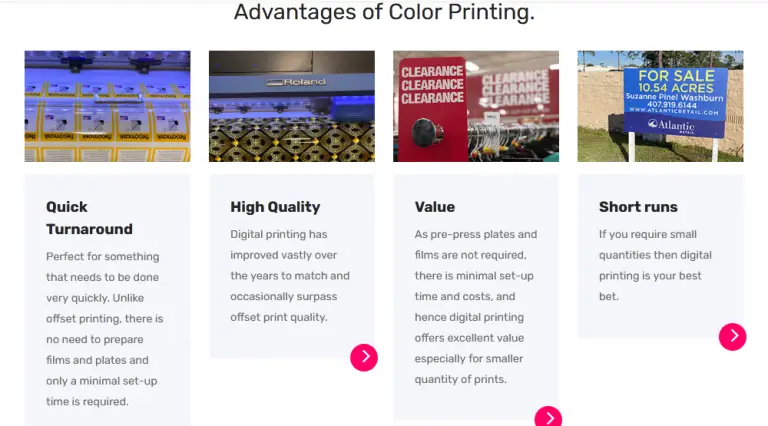 Why do the customers rely on Digital printing service Orlando?