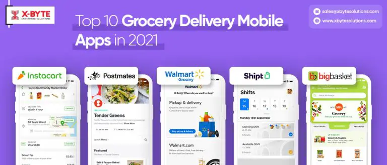 Top 10 Grocery Delivery Mobile Apps in 2021