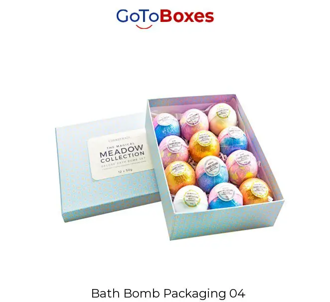 Get Bath Bombs Packaging Wholesale at GoToBoxes