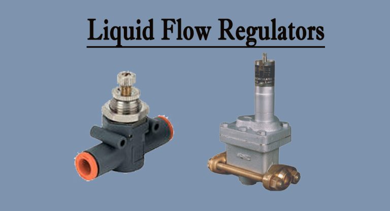 Flawlessly Control Your Water Flow with Liquid Flow Regulators