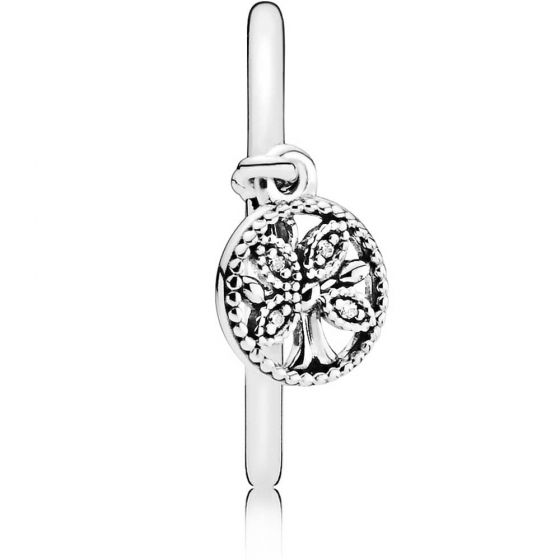 PANDORA DANGLING FAMILY TREE RING – Niche Jewellery