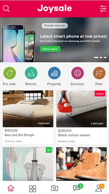 Readymade letgo clone solution with trending features