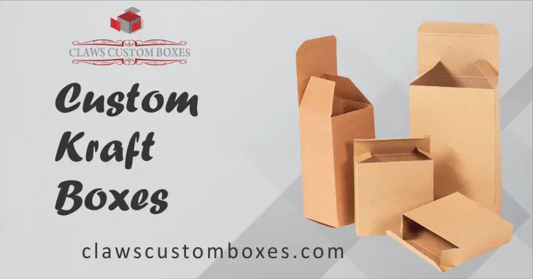 Main Reasons for the Popularity of Custom Kraft Boxes in Retail Field