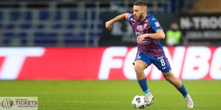 Liverpool VS West ham United: West Ham move Nikola Vlasic finishes moving from CSKA Moscow