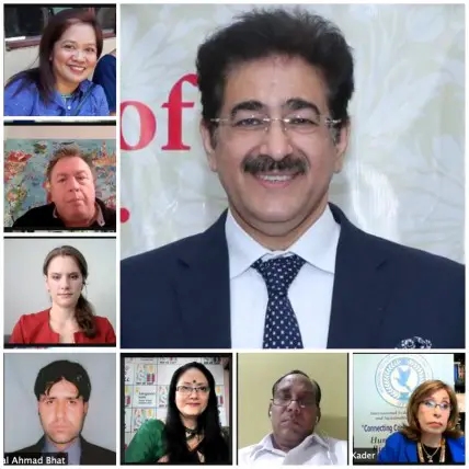 Sandeep Marwah Spoke at World Youth Summit 2021