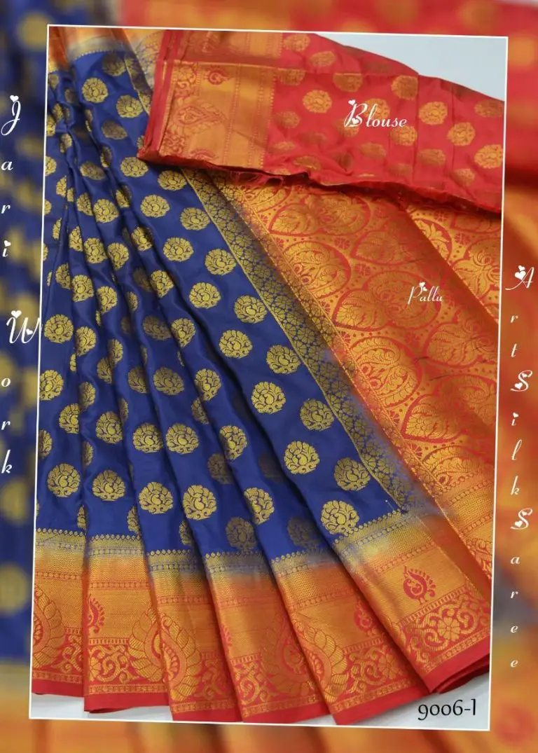 The Art silk Sarees is a stunning fabric
