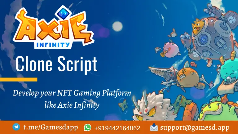 Axie infinity Clone Script – Launch your own NFT Gaming Platform like Axie Infinity