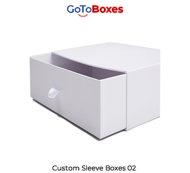 Get Custom Sleeve Boxes at Wholesale at GoToBoxes