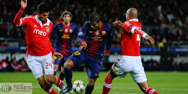 Barcelona Vs Benfica: Online Watching Statistics for Champions League Football clash