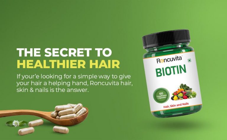 Biotin 30 mcg Capsules for Hair