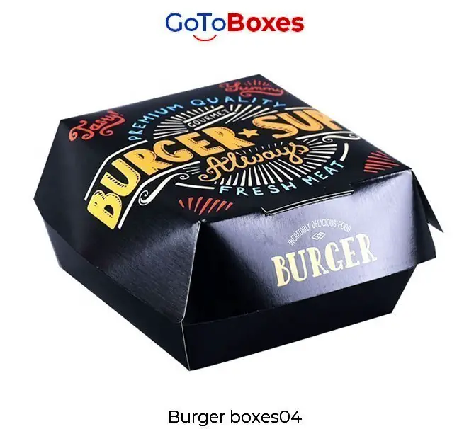 Get the finest Burger Boxes for optimal sales at GoToBoxes