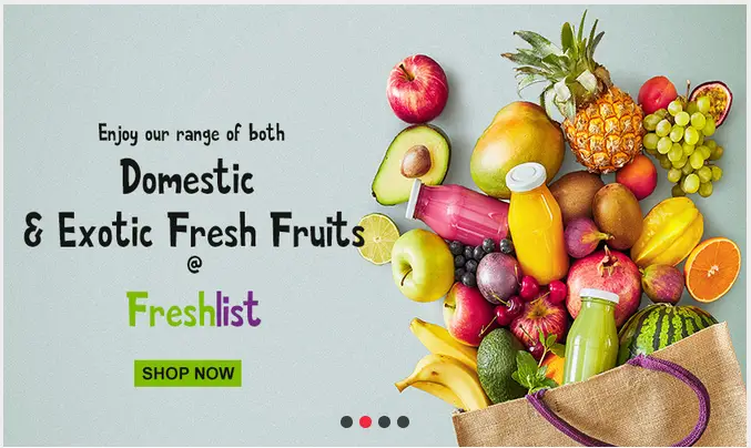 Why is online Supermarket a leading brand of fresh fruits and vegetables?