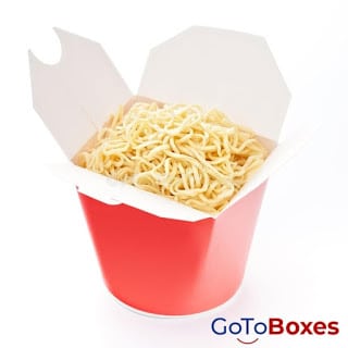 Get Eco-friendly Custom Noodle Boxes at GoToBoxes