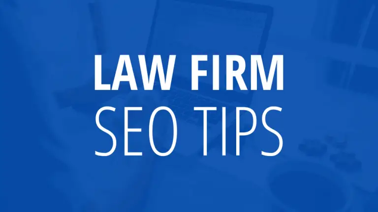 4 SEO TIPS FOR LAW FIRMS (2021)