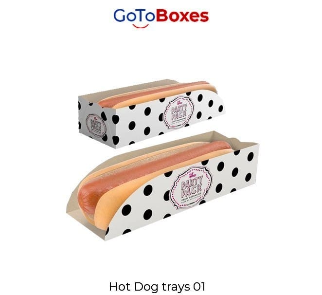 Feasible-priced Hot Dog Box Packaging avail at GoToBoxes