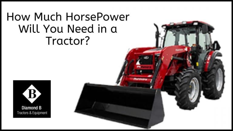 How Much HorsePower Will You Need in a Tractor?