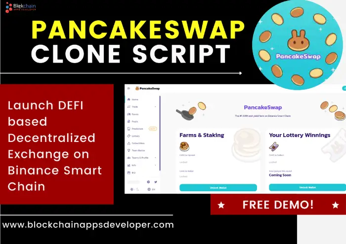 Pancakeswap Clone Script – To Start Defi Based Decentralized Exchange like PancakeSwap