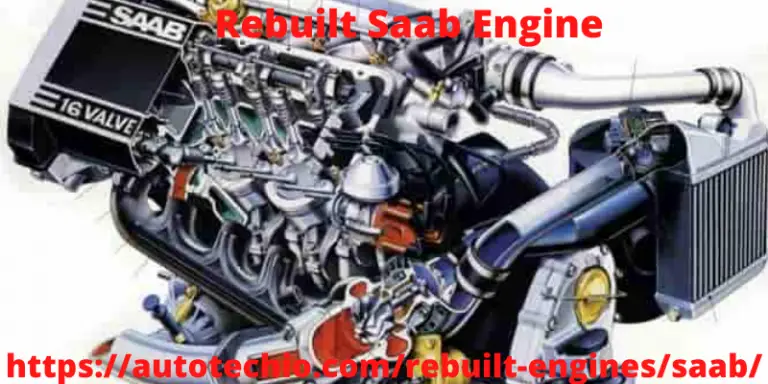 Rebuilt Saab Engine