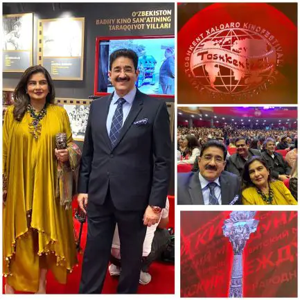 Sandeep Marwah Special Invitee at Tashkent Film Festival