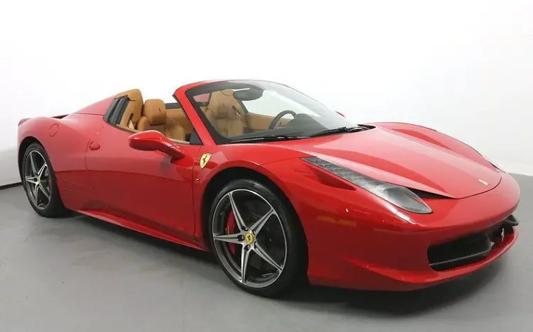 Ferrari 458 Italia Spider Sports Car