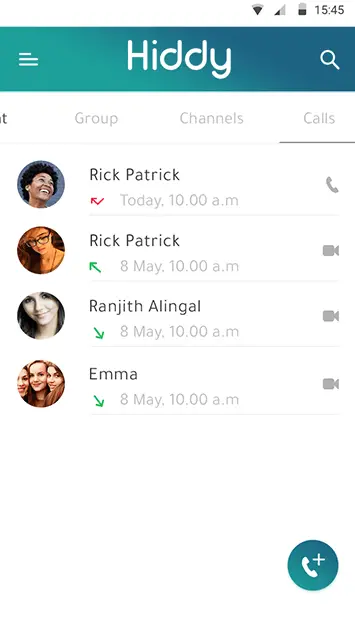 Eye popping whatsapp clone with latest features