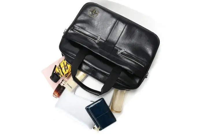 Buy Black HK Messenger Briefcase – Hk