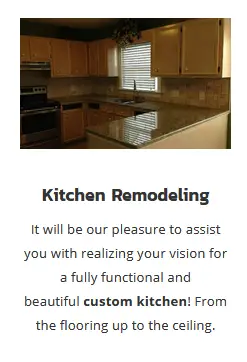 What is the cause of kitchen remodeling Greenville NC acceptance?