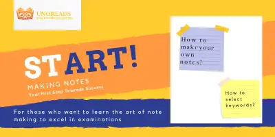 How to make smart notes for competitive exams?