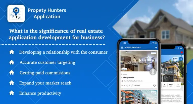 What is the significance of real estate application development for business?