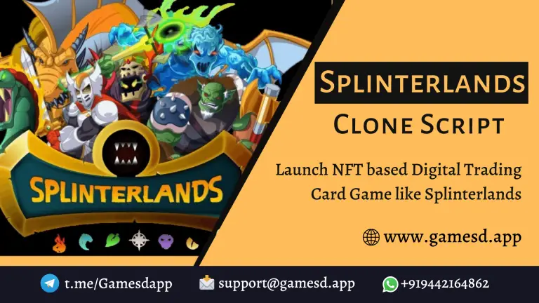 Splinterlands Clone Script – To Launch NFT based Digital Trading Card Game like Splinterlands