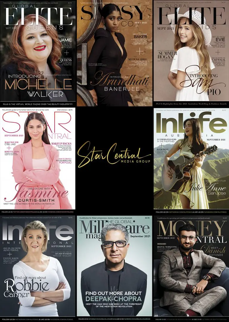 StarCentral Media Group has released this month's Movers & Shakers featuring: Danish Sayanee, Robbie Canner, Michelle Walker, Arundhati Banerjee, Sam Pio and more