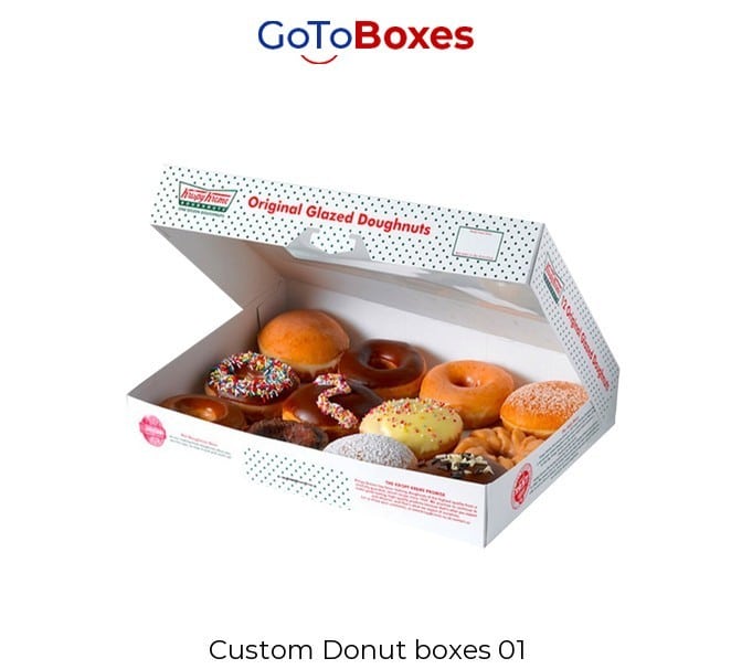 GoToBoxes offer Donut Boxes Wholesale for Donut Packaging