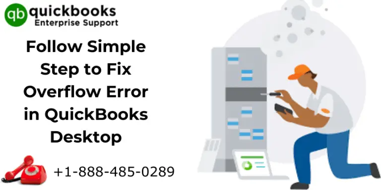Follow Simple Step to Fix Overflow Error in QuickBooks Desktop