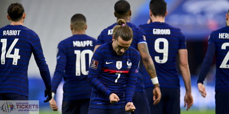 France Football World Cup: France vs Kazakhstan FIFA World Cup 2022 qualifier updates