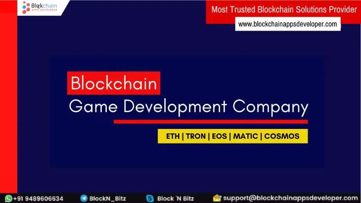 Build your own Gaming Platform on Desired Blockchain technology
