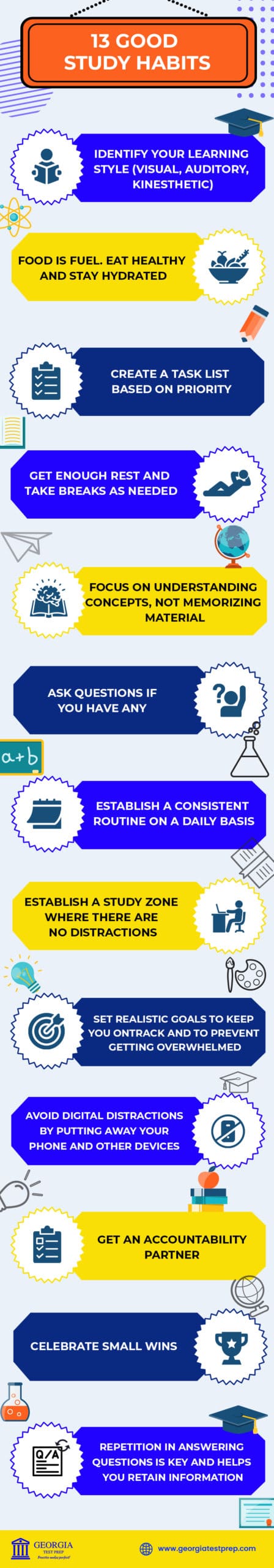 13 Good Study Habits