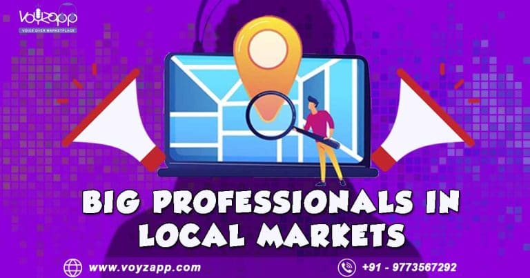 How small businesses are advantaging from using online professional voice-over services for local ads?