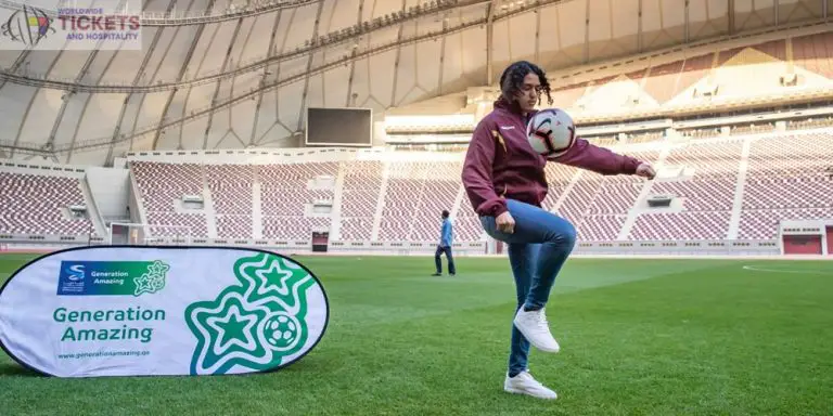 Qatar Football World Cup Tickets: Generation Amazing and QFA partner with Aurora to launch a youth development program