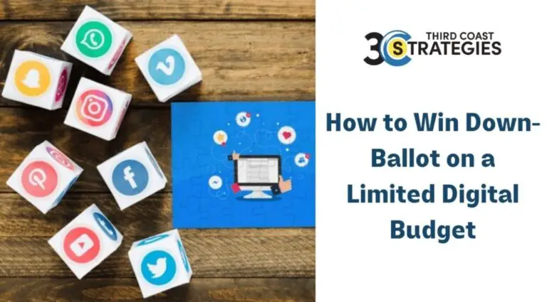 How to Win Down-Ballot on a Limited Digital Budget