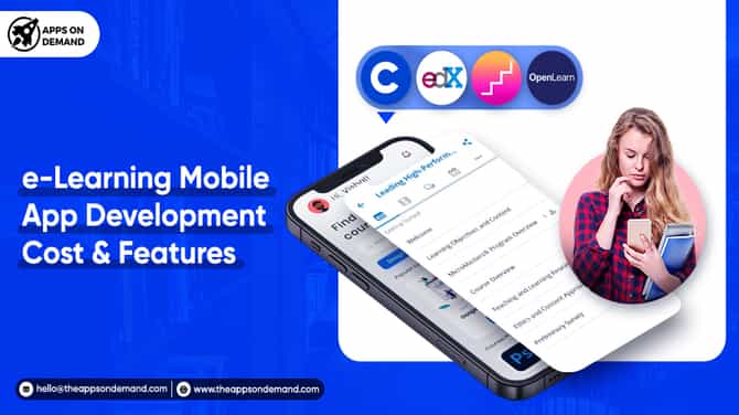 Know About The Development Costs And Features Of E-Learning Mobile App