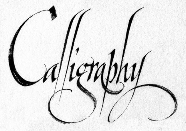 Calligraphy: the art of communicating with elegance