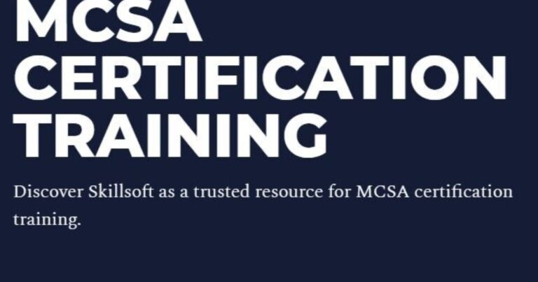 MCSA Training & Certification | Network Kings – Join Now