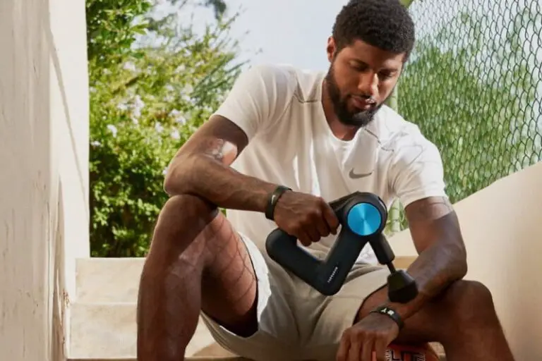 Working from Home with a Massage Gun Routine