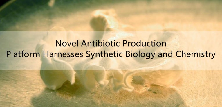 Novel Antibiotic Production Platform Harnesses Synthetic Biology and Chemistry